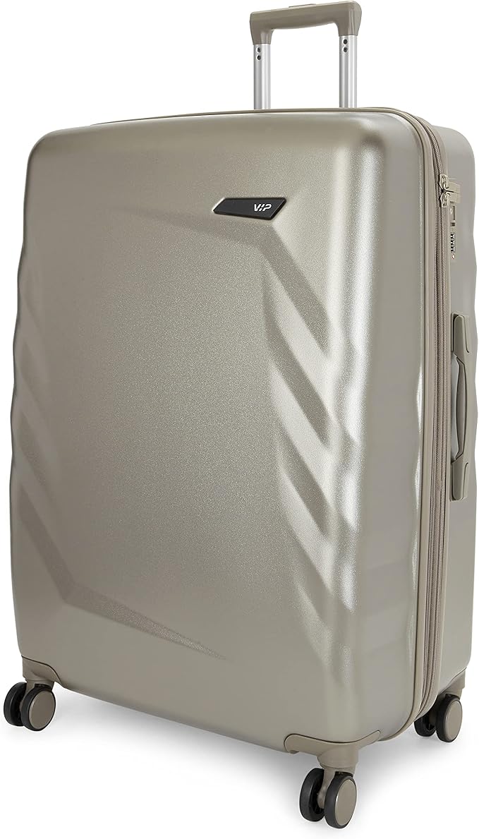 VIP Scott 69cm, 8 Wheel Hard Top Trolley, Silver, SCOTT69SIL