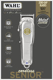 Wahl Cordless Senior Clipper – Metal Edition 8504L1 | Professional Heavy-Duty Clipper