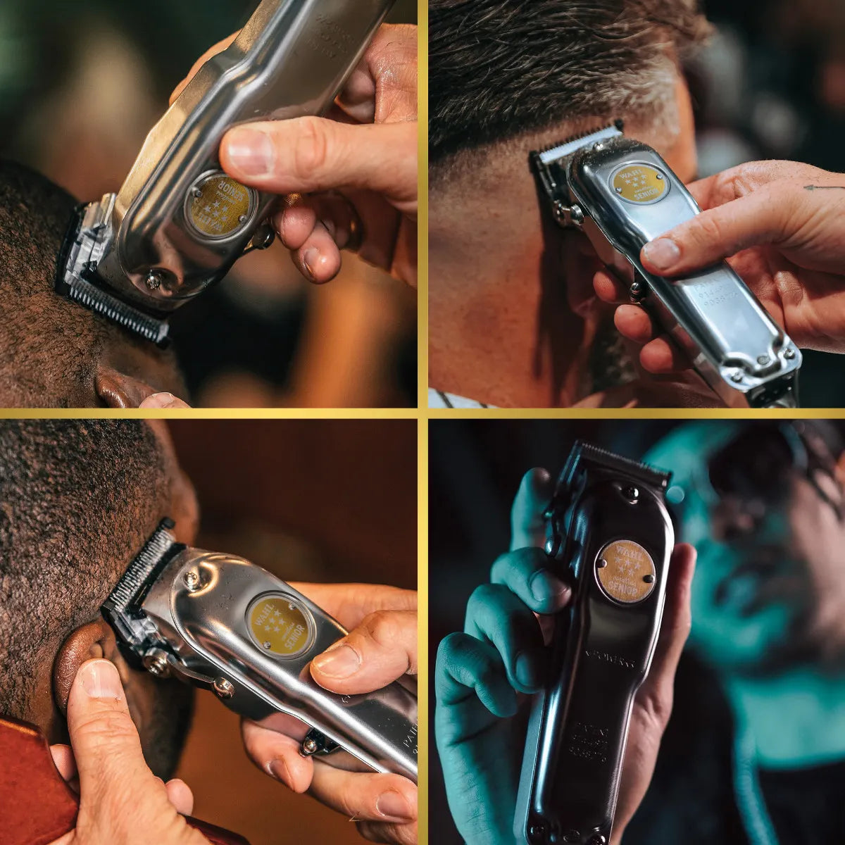 Wahl Cordless Senior Clipper – Metal Edition 8504L1 | Professional Heavy-Duty Clipper