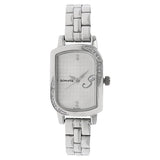 Sonata Women's Watch Analog White Dial With Stainless Steel Band, 87001SM01