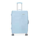 Carlton Zulu 58cm Hard Case Trolley - Light Blue, ZULU58BLU Carlton Cabin size travel luggage