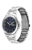 Titan Quartz Analog Men's Watch, Blue Dial Stainless Steel  Strap, 1870SM04