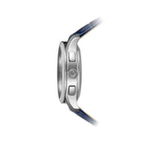 Alfajr Islamic Prayer Men's Analog-Digital Watch Black Dial With Blue Leather Strap, WW-22SL