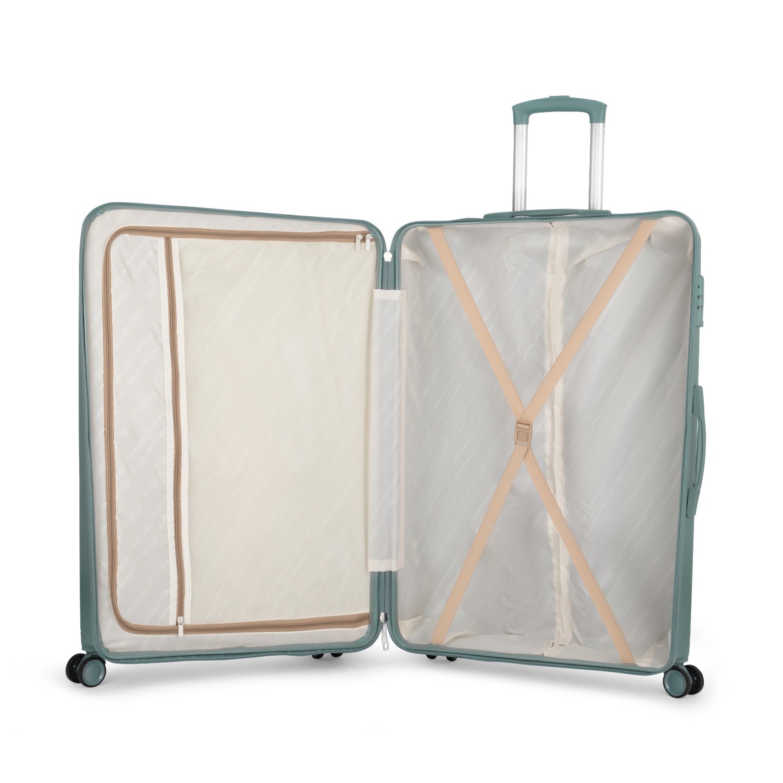 Vip Gateway 57cm 8w Hard Case Trolley Slate - Green, Gateway57grn