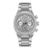 Lee Cooper Men's Watch Analog Silver Dial with Silver Stainless Steel Band, LC08174.360