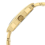 Titan Men's Regalia Watch Analog White Dial With Gold Stainless Steel Band, 90021YM03