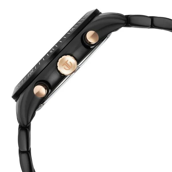 Octane Black Dial Chronograph Watch for Men 90077KM04