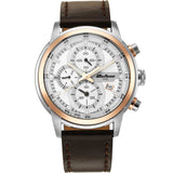 Titan, Men's, Analog Watch, Silver Dial, with Leather Band, TI-90086KL02