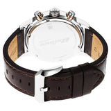 Titan Octane Analog with Date Men's Watch with Silver Dial and Brown Leather Strap, 90086KL02