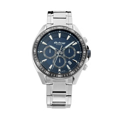 Titan Men's Watch Blue Dial Silver Metal Strap, 90103KM02