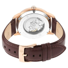 Titan Men's Automatic Watch Analog Green Dial With Brown Leather Strap, 90110WL04
