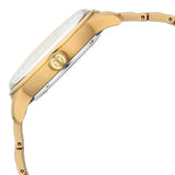 Titan Men's Automatic Watch Silver Dial With Gold Stainless Steel Strap , 90110YM01