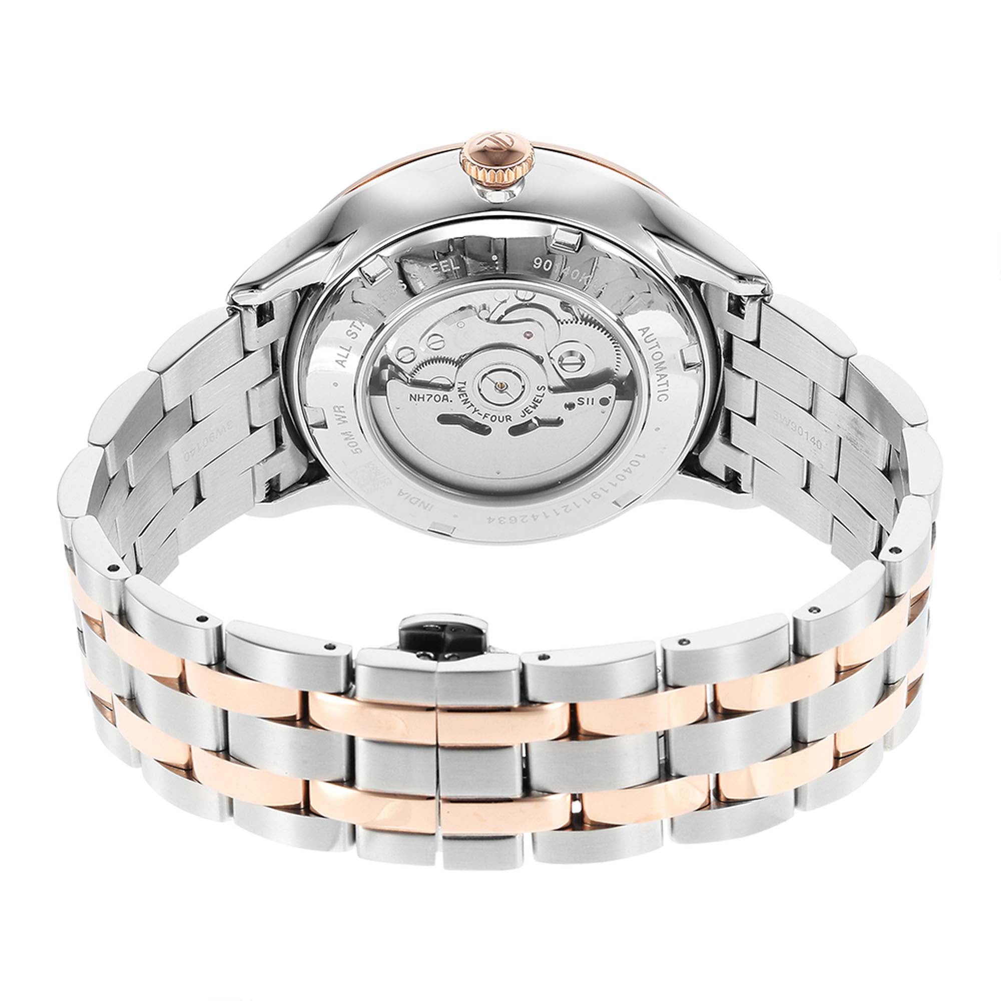 Titan, Men's, Analog Watch, Silver Dial, with Stainless Steel Band, TI-90140KM01