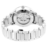 Titan Metal Mechanicals Automatic Men's Watch with Blue Dial and Silver Stainless Steel Strap, 90140SM01