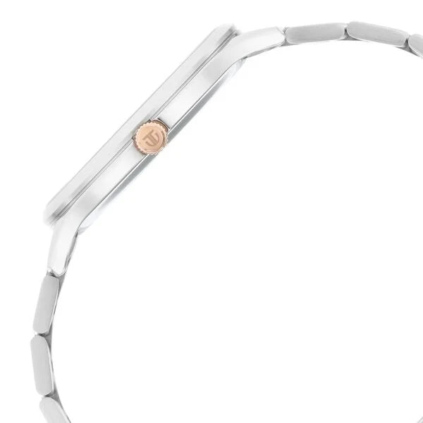 Titan Classique Slimline Analog With Date Men's Watch with Silver Dial and Stainless Steel Strap, 90142KM01