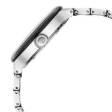 Titan Ceramic Fusion Men's Multifunction Watch Black Dial with Two-Toned Stainless Steel Band, 90148KD01