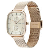 Titan Avant Garde Men's Watch Analog Rose Gold Dial Rose Gold Mesh Band, 90178WM01