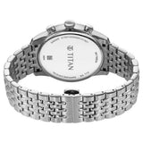 Titan, Men's, Analog Watch, Green Dial, with Stainless Steel Band, TI-90179SM01