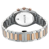 Titan, Men's, Analog Watch, Silver Dial, with Stainless Steel Band, TI-90180KM01
