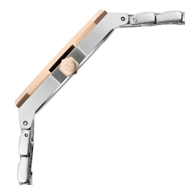 Titan Regalia Men's Analog Watch Silver Dial With Two Toned Stainless Steel Band , 90212KM01