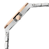 Titan Regalia Men's Analog Watch Silver Dial With Two Toned Stainless Steel Band , 90212KM01