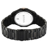 Titan, Men's, Analog Watch, Black Dial, with Stainless Steel Band, TI-90212KM02