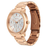 Titan Regalia Men's Analog Watch Silver Dial With Rose Gold Stainless Steel Band , 90213WM01
