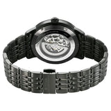 Titan Phoenix Skeletal Men's Automatic Watch Black Dial With Black Tone Stainless Steel Band, 90223NM01