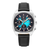 Titan Men Multifunction Sports Watch Blue Dial with Black Stainless Steel, TI-90234SL01