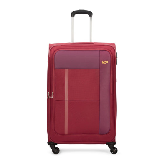 VIP red luggage