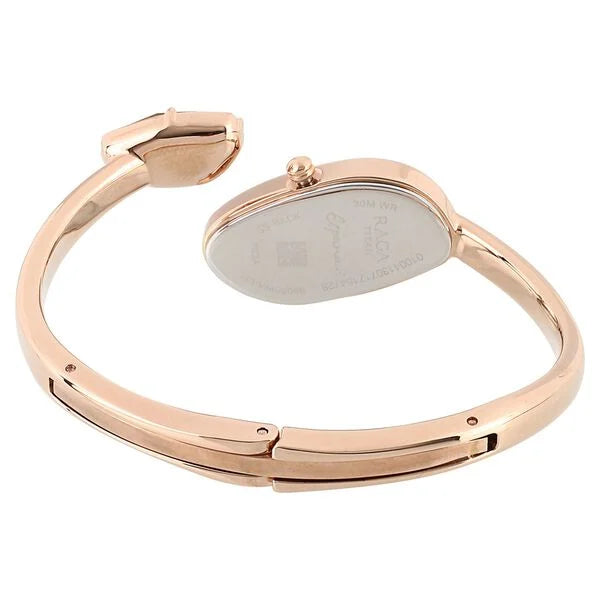 Titan Raga Espana Women's Watch Analog Rose Gold Dial with Rose Gold Stainless Steel Band, 95055WM01