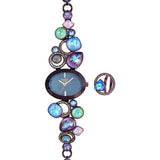 Titan Raga Moments Of Joy Quartz Analog Women's watch with Mother of Pearl Dial and Maroon Metal Strap, 95126QM01