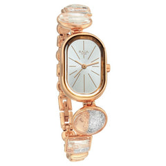 Titan Raga Moments of Joy Women's Watch Analog White Dial With Metal Band, 95135WM01