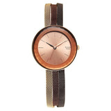 Titan Raga Delight Women's Watch Rose Gold Dial With Rose Gold Stainless Steel Band, 95153KM01