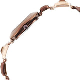 Titan Raga Love All Analog Women's Watch, Brown Dial Stainless Steel  Strap, 95156KM01