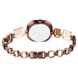Titan Raga Love All Analog Women's Watch, Brown Dial Stainless Steel  Strap, 95156KM01