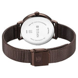 Titan, Men's, Analog Watch, Black Dial, with Stainless Steel Band, TI-95184QM01