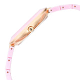 Titan Purple Women's Watch Analog Pink Dial With Pink Ceramic Band, 95189KC03