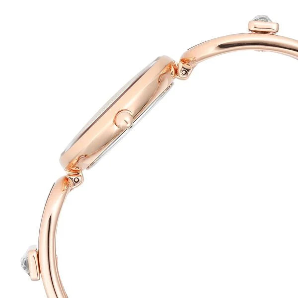 Titan Raga Delight Women's Watch Mother Of Pearl Dial With Rose Gold Stainless Steel  Band, 95200WM01