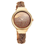 Titan Raga Delight Women's Watch Rose Gold Dial With Stainless Steel Band, 95204WM01