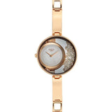 Titan Raga Power Pearls Women's Watch Analog White Dial With Loose Pearls Rose Gold Stainless Steel  Band, 95224WM01