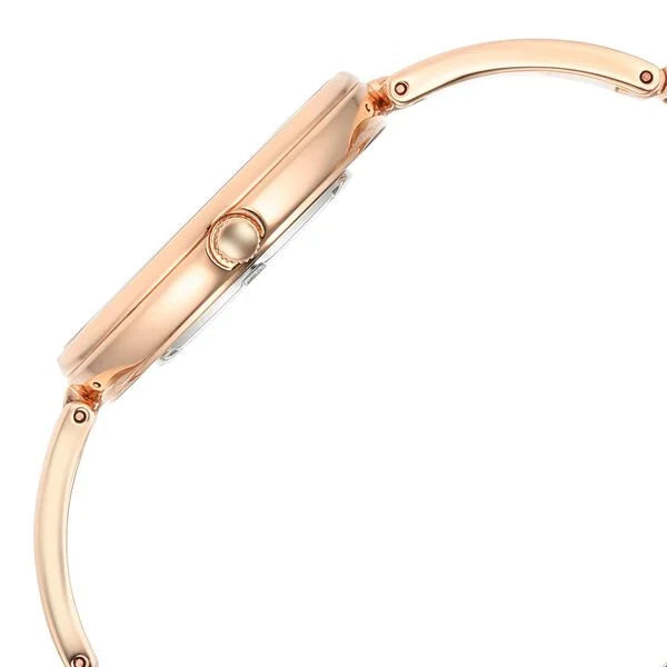 Titan Raga Power Pearls Women's Watch Analog White Dial With Loose Pearls Rose Gold Stainless Steel  Band, 95224WM01