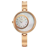 Titan Women's Raga Power Pearls Analog Watch Mother Of Pearl Dial With Rose Gold Metal Band, 95224WM02F