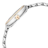 Titan Aura Women's Watch Analog Mother Of Pearl Dial with Rose Gold Stainless Steel Band, 95241KM01