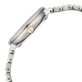 Titan Aura Women's Watch Analog Grey Dial with Silver Stainless Steel Band, 95245KM02