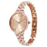 Titan Aura Women's Watch Analog Rose Gold Dial & Stainless Steel Band, 95245WM01