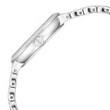 Titan Aura Women's Watch Analog Mother of Pearl Dial with Silver Stainless Steel Band, 95246SM01