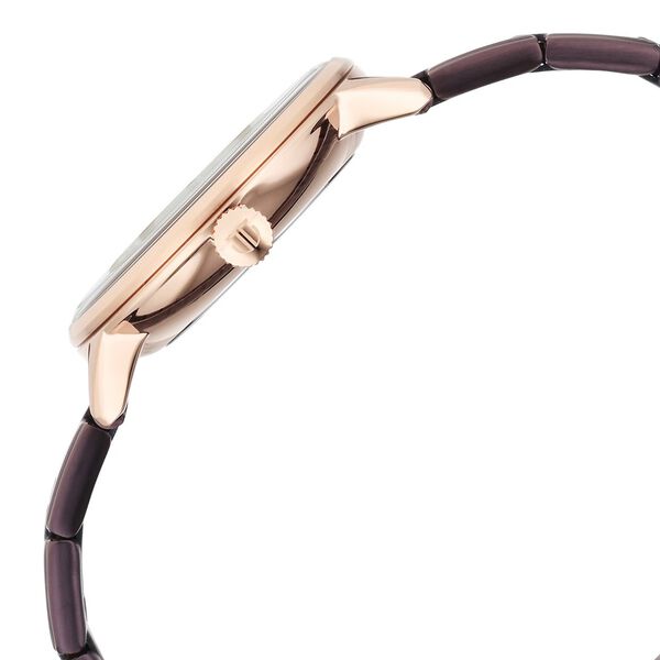 Titan TGIF Women's Watch Analog Purple Dial with Purple Stainless Steel Band, 95248KM01