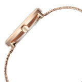 Titan Raga Women's Watch Analog Mother of Pearl Dial with Rose Gold Stainless Steel Band, 95253WM02