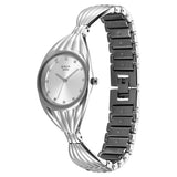 Titan Raga Women's Watch Analog Silver Dial with Silver Stainless Steel Band, 95254SM01